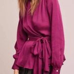 Moulinette Soeurs ANTHROPOLOGIE  Brynn Wrap blouse Photo 0