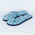 Vera Bradley Vera‎ Bradley Go Fish Blue Flip Flop Size 7-8 Photo 5