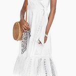 J.Crew  White Eyelet Midi Dress Photo 0
