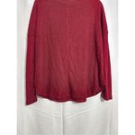 Lulus NWT  super soft burgandy sweater Photo 4