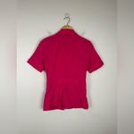 Anatomie Elizabeth Short Sleeve Full Zip Fuchsia Travel Jacket Women’s Sz XS Pink Photo 4