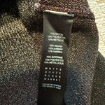 White House | Black Market black/ burgundy metallic sweater sz XS Photo 3