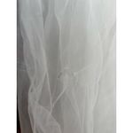 Vienna Prom White Nude Beaded Tulle Ball Gown Plunge Vneck Bridal Prom Dress 4 Photo 12