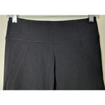 Athleta Flared Ananda Capri Leggings Flare Leg Slits Pocket XS Photo 2