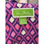Vera Bradley Women's Geometric Robe Size S/M Multicolor Knee Length Photo 4