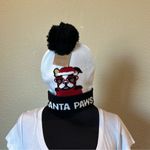Santa Paws Beanie with Pom Pom White Photo 2