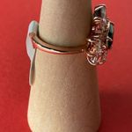 Bomb Party RBP2662 “The Jewel of Cairo” Black Onyx CZ on Rose Gold Sz 8 Ring NWT Photo 1