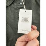 Ulla Johnson Otto Peat Green Tie Waist Stretch Cotton Tapered Jeans NWT Photo 3