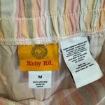 Ruby Rd. Pastel Striped Pants. NWOT Pink Size M Photo 1