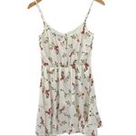 Trixxi floral print flounce dress juniors medium Photo 3