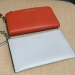 Kate Spade Lot of 2 wristlets: Michael Kors Red and Baby Blue Photo 0