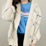 FATE. Diamond Trio Chenille Cardigan Sweater Photo 0