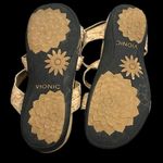 Vionic  Amber 44 Orthaheel Women's Sandals Sz 10 US Gold Comfort Cork Shoes 42 EU Photo 7