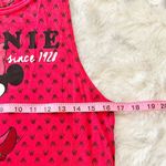 Disney  Minnie Mouse Red Graphic Tank Top Size Medium Photo 4