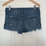 Vervet Rhinestone Blue Denim Cut Off Shorts Size 29 Photo 1