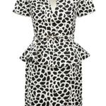 Oscar de la Renta Nwot  silk belted dress Photo 2