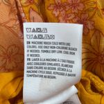 American Eagle  Babydoll Dress M Floral Yellow Orange Pink Boho Hippie Peasant Photo 8