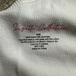 Suzette Collection  White One Shoulder Tank Top Photo 3