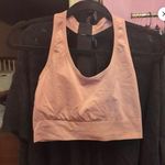 Rae Dunn  Balance Blush Rose Racerback Bra Size Large Photo 0