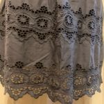 American Eagle  Outfitters Strapless Eyelet Gray Size 4 Dress.          1838 Photo 1
