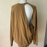 Alexander Wang  jumper long sleeve shirt sweater with draped back with a cut-out Photo 4