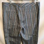 Lafayette 148  Blue & Silver Striped Capri pants Photo 6