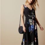 Ted Baker Trinni floral asymmetric midi dress 1/ US4 Photo 2