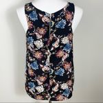 Paper Crane  Floral Dressy Tank with Back Zipper Photo 1