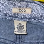 IZOD  Classic Blue Denim Pencil Skirt vintage Jean skirt EUC size 12 Photo 2