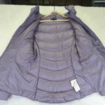 Patagonia Downtown Jacket 28602 Womens Down Puffer Hooded Purple Coat Medium Photo 4