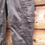 7 For All Mankind Brown Skinny Utility Pants Photo 6