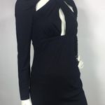 Bardot  Cutout Mock Neck Long Sleeve Dress Black S Photo 5