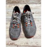 On Running Shoes On Cloud Lace Up Athletic Sneakers Women's Size 8.5 Gray Orange Photo 3
