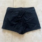 J.Crew Black Crisp Linen Like Cotton/Spandex Shorts Sz 2 Like New Photo 3