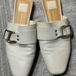 Dolce Vita Gilian Faux Leather Beige Flat Mule Size 9 Photo 0
