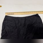 J.Jill Women Linen Skort short skirt Black Size 14 petite Photo 6
