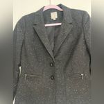 Halogen Black Speckled Blazer Photo 2