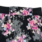 Joe B  short black & floral mini skirt medium‎ Photo 1
