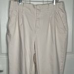 A New Day  Sz 14 Cream Paperbag Waist Jeans High Rise Photo 1