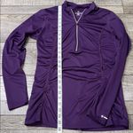 Moving Comfort  Deep Purple Quarter-Zip Top Photo 4