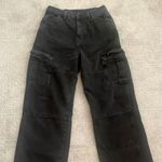 H&M Black Cargo Jeans Photo 0