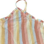 a.n.a . A new approach striped spaghetti straps XXL pastel colors Photo 1