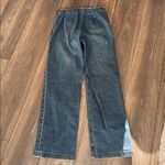 Ann Taylor  Dark Blue Straight Leg high waisted funky Jeans size 2 Photo 7