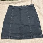 Free People Modern Femme Denim Mini Skirt Photo 6