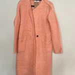 Solution NWT Light Pink Pastel Fuzzy Cozy Coat Jacket Photo 2