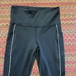 Ideology  BLACK SIDE POCKET LEGGINGS WHITE TRIM Photo 3