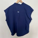 FIGS  Rafaela Oversized Mandarin Collar Short Sleeve Scrub Top Size XXL Photo 7