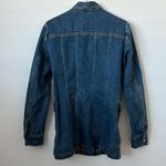 Acne Studios  Gwen Blue Paw Denim Jacket Size: 38 Photo 4