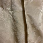 8/10 Vintage handmade yellow silk tie apron skirt Photo 3