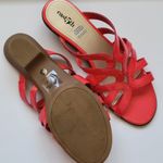 East 5th Eris Coral Patent Slide Sandals Size 9 Photo 4